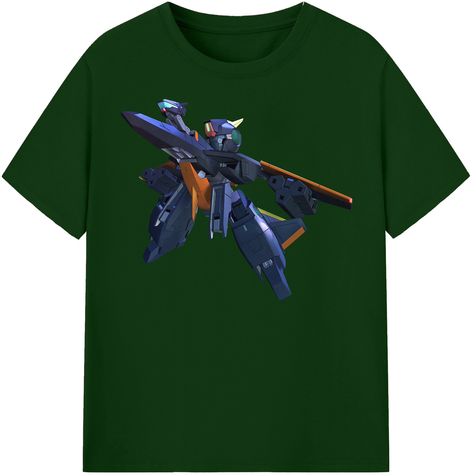 （画像用） 機動戦士ガンダム Mobile Suit Gundam 綿100％半袖Tシャツ（フロントプリント）
